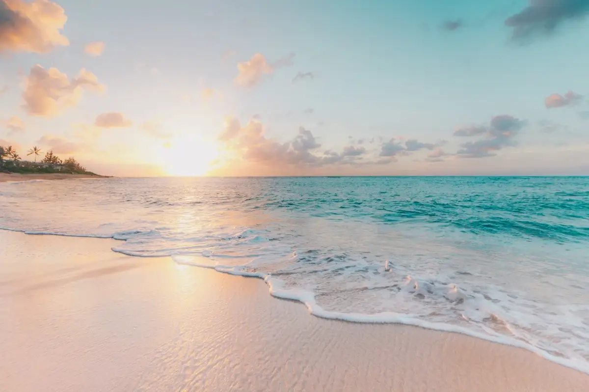 Tropical beach destination